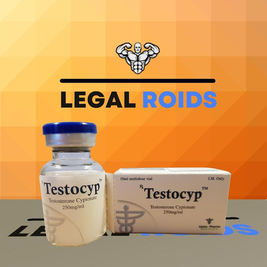 Testosterone Cypionate 250 mg 10ml (Alpha Pharma)