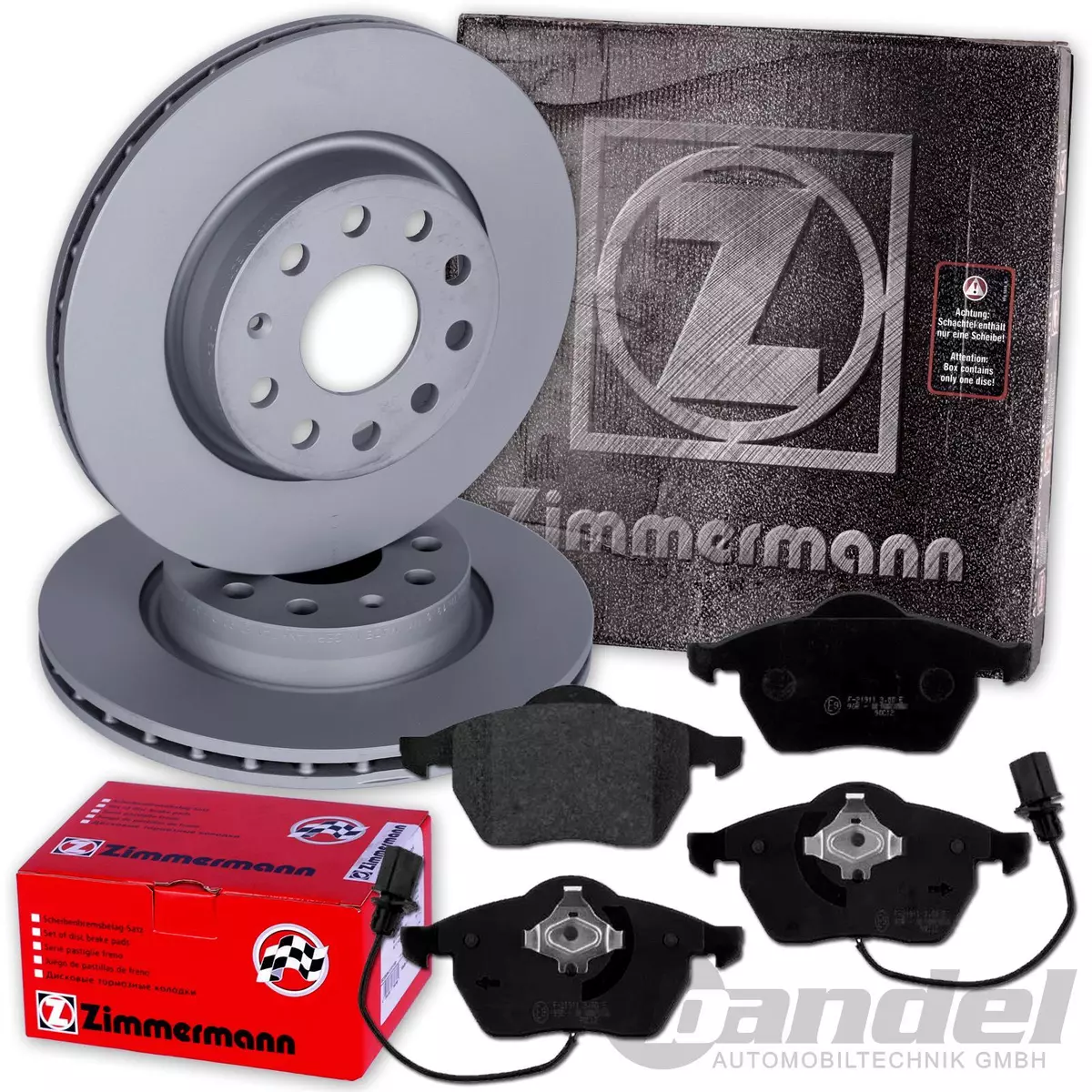 Безпечне гальмування для NISSAN MICRA IV (K13): Zimmermann та Otto