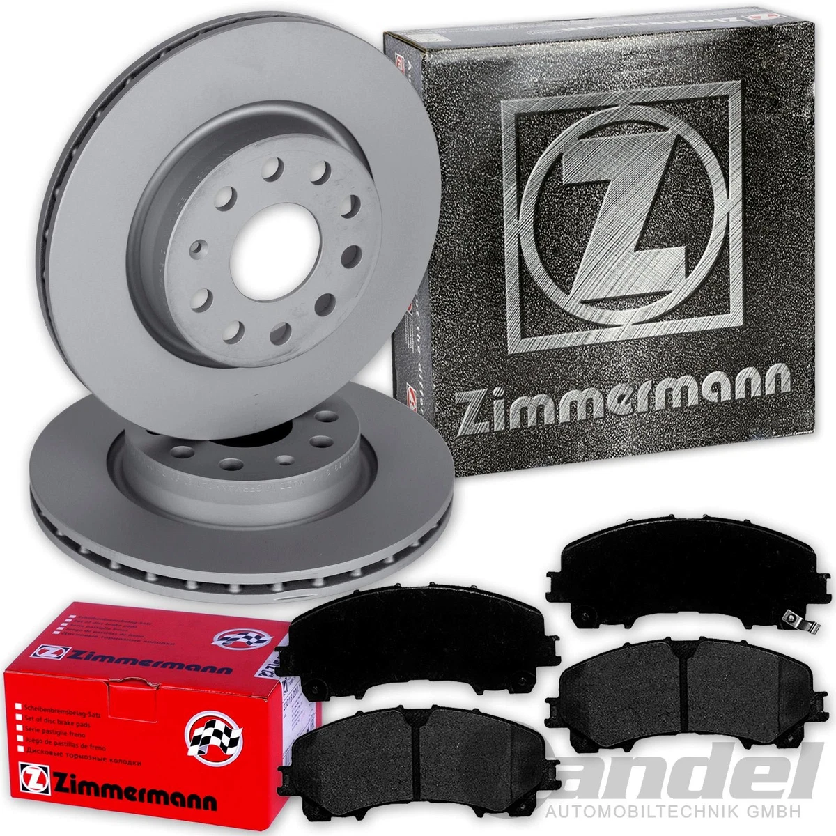 Гальмівні диски та колодки Zimmermann для Toyota Corolla Kombi (_E10_): Надійність і безпека