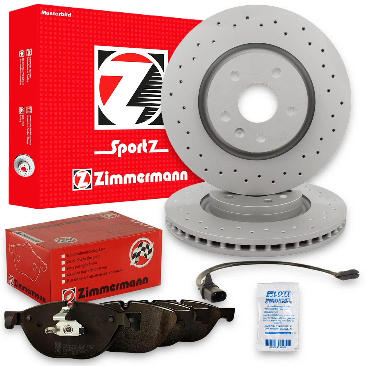 Якісні гальмівні компоненти Zimmermann для VW GOLF III (1H1) - гарантія безпеки