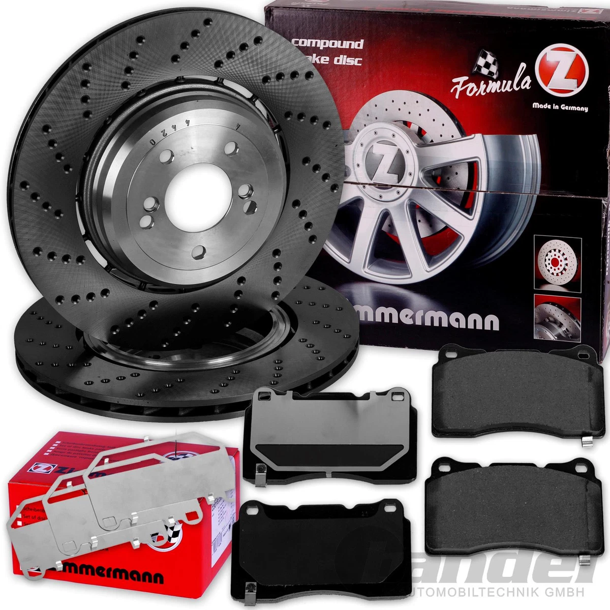 Гальмівні системи Zimmermann для PEUGEOT 405 I (15B): безпека та якість