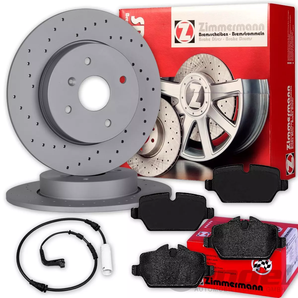 Гальмівні диски та колодки Zimmermann для Toyota Corolla Kombi (_E10_): Надійність і безпека