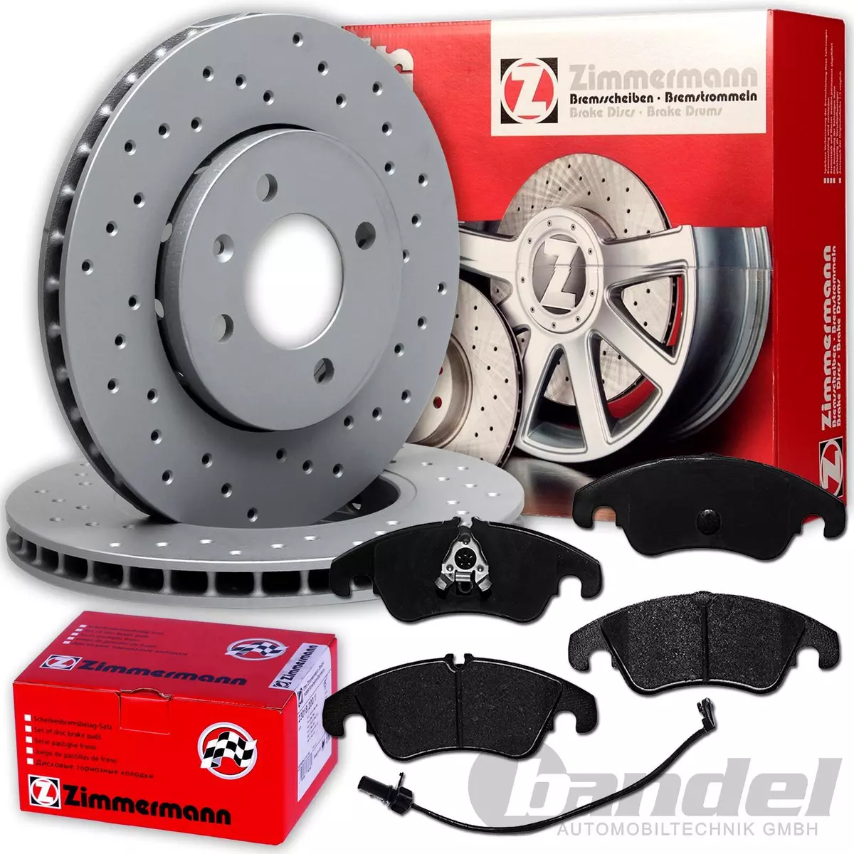 Кращі гальмівні колодки та диски Zimmermann для FIAT 500 (312_): надійність і безпека