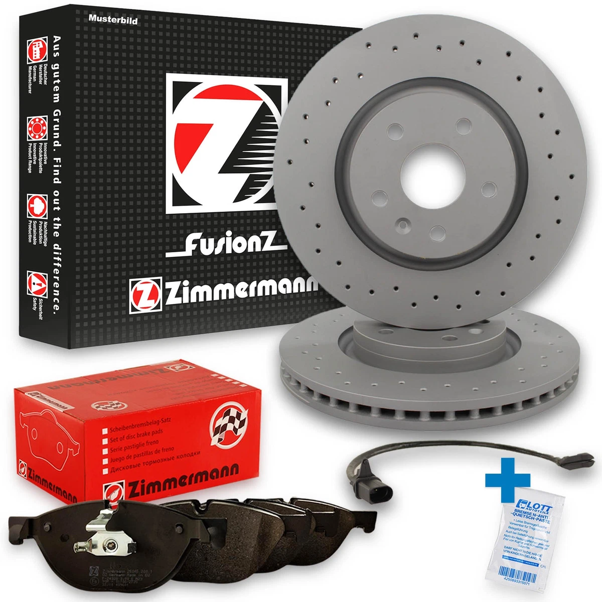 Гальмівні системи Zimmermann для PEUGEOT 405 I (15B): безпека та якість